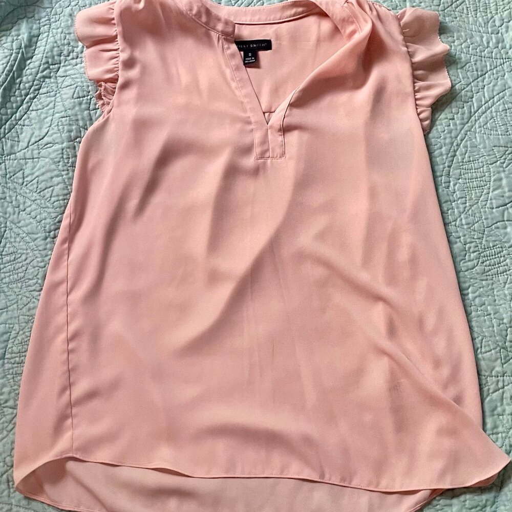 Baby pink, small Willi Smith blouse